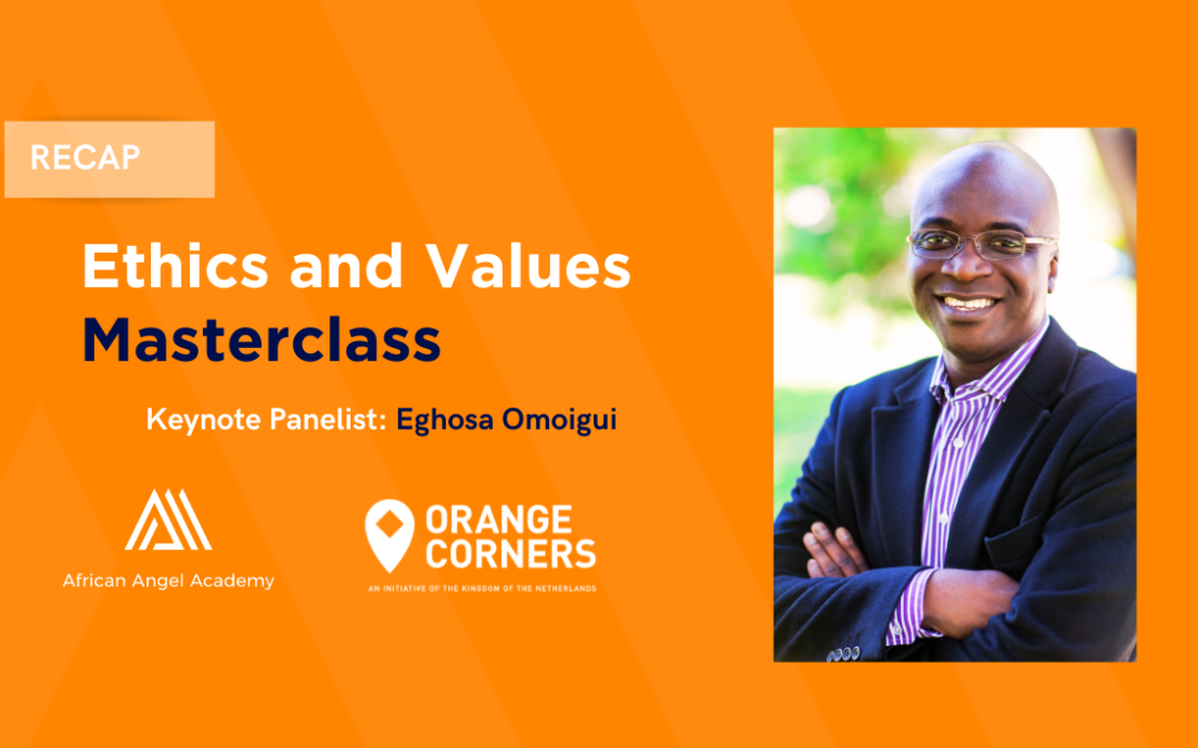 Ethics and Values Masterclass Recap