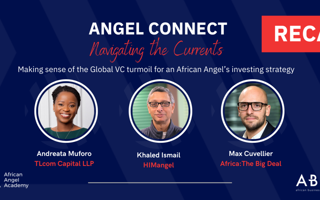 Angel Connect Recap: Making sense of the global venture capital turmoil for the African angel investor